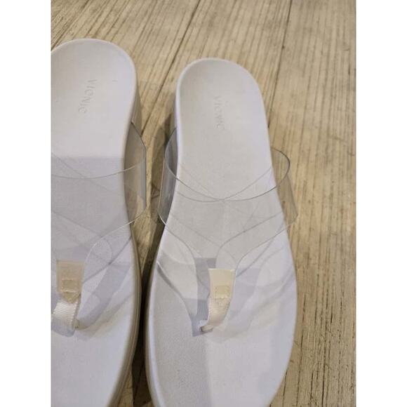 Vionic Women's Luminous Platform Sandals White Size 11 Casual Summer - Picture 3 of 9